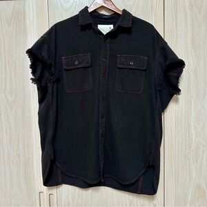 R13 Cutoff work shirt Size S